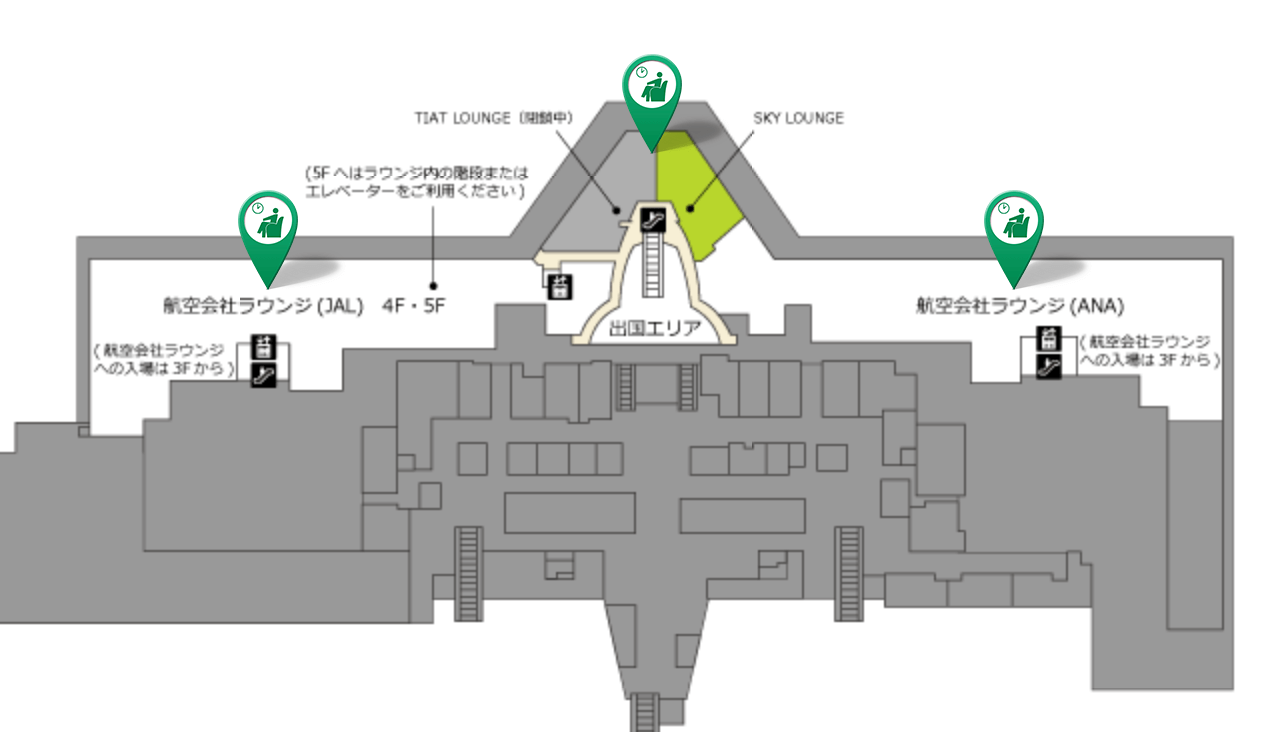 羽田国際空港マップ